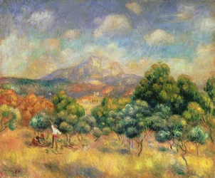 Mont Sainte-Victoire, 1889